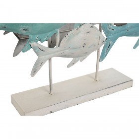 Statua Decorativa Home ESPRIT Mediterraneo Pesci 60 x 15 x 53 cm