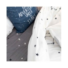 Copripiumino HappyFriday Blanc Constellation Multicolore 200 x 200 cm