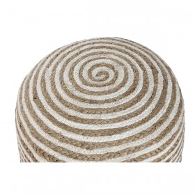 Poggiapiedi Home ESPRIT Juta Legno di eucalipto 40 x 40 x 45 cm
