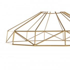 Lampadario Home ESPRIT Nero Dorato Metallo 50 W 39 x 39 x 25 cm (2 Unità)