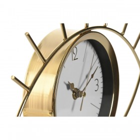 Orologio da Parete Home ESPRIT Dorato Metallo 29 x 4 x 22 cm