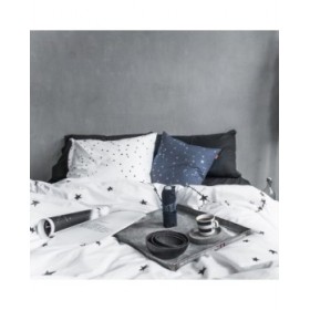 Fodera per cuscino HappyFriday Blanc Constellation Multicolore 2 Pezzi