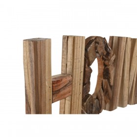 Statua Decorativa Home ESPRIT Naturale Marrone Chiaro Città 58 x 4 x 20 cm