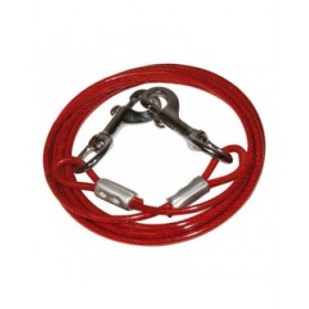 Guinzaglio da addestramento Gloria Rosso 4.5m