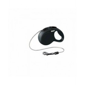 Guinzaglio per Cani Flexi New Classic 8 m Nero Taglia S