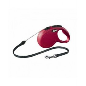 Guinzaglio per Cani Flexi New Classic Rosso S