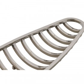 Centrotavola Home ESPRIT Argentato Moderno Cromato 51 x 12 x 6 cm