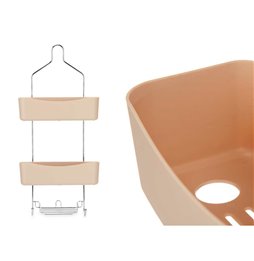 Lampada da tavolo Home ESPRIT Bianco Marrone Legno 36 x 36 x 60 cm