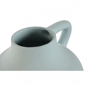 Vaso Home ESPRIT Blu cielo Gres Stile artigianale 36 x 31 x 48 cm