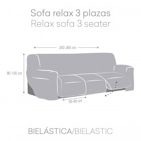 Copridivano Eysa JAZ Grigio scuro 70 x 120 x 260 cm