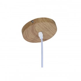 Lampadario Home ESPRIT Marrone Chiaro Bambù 50 x 50 x 55 cm