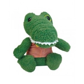 Peluche per cani Gloria Buky Coccodrillo 24 x 20 cm Verde