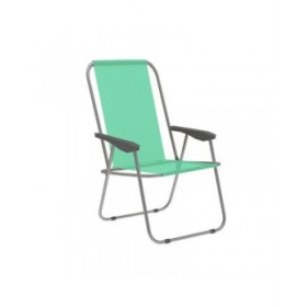 Marbueno Sedia Pieghevole in Acciaio Assortito Spiaggia e Piscina 59X51X83 cm 10355
