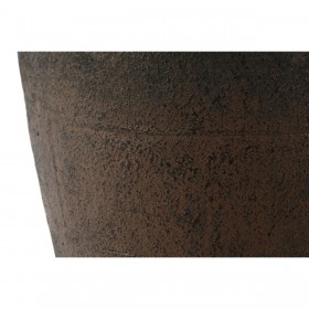 Vaso Home ESPRIT Marrone Nero Metallo Vintage 38 x 29 x 51 cm