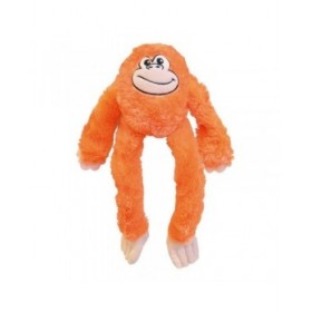 Peluche per cani Gloria Kikazaru 11 x 44 x 45 cm Scimmia Arancio