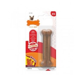 Giocattolo da mordere per cani Nylabone Dura Chew Bacon Nylon Taglia XS