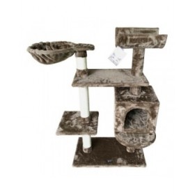 Tiragraffi per Gatti Gloria Jarama Albero Marrone Legno Carta Sisal (35 x 100 x 60 cm)