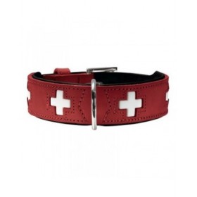 Collare per Cani Hunter Swiss Rosso/Nero (47-54 cm)