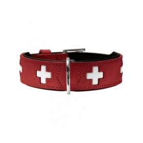 Collare per Cani Hunter Swiss Rosso/Nero (35-39.5 cm)