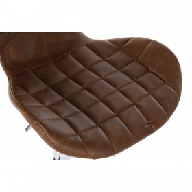 Sgabello Home ESPRIT Marrone Metallo 47 x 52 x 89 cm