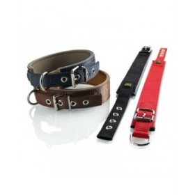 Collare per Cani Hunter Neoprene Reflect Rosso