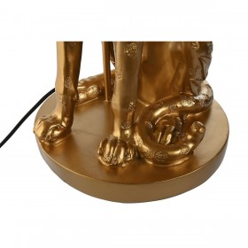 Lampada da tavolo Home ESPRIT Nero Dorato 33 x 33 x 78,5 cm