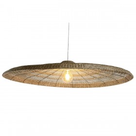 Lampadario Home ESPRIT Marrone Chiaro 110 x 110 x 15 cm