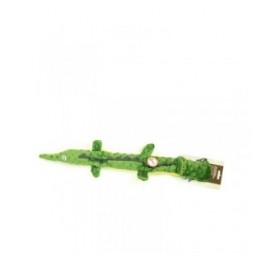 Giocattoli per cani Gloria Dogmonsters 65 x 5 x 6 cm Verde Coccodrillo