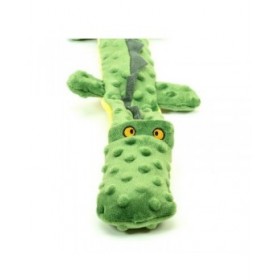 Giocattoli per cani Gloria Dogmonsters 65 x 5 x 6 cm Verde Coccodrillo