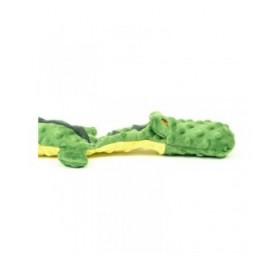 Giocattoli per cani Gloria Dogmonsters 65 x 5 x 6 cm Verde Coccodrillo
