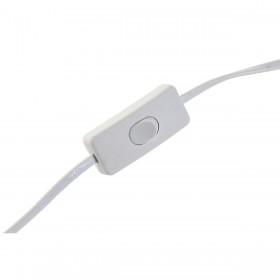 Lampada da tavolo Home ESPRIT Bianco Dorato Lino Metallo 50 W 220 V 36 x 36 x 52 cm
