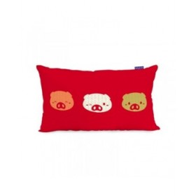 Fodera per cuscino HappyFriday Mr Fox Piggys Multicolore 50 x 30 cm