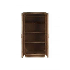 Armadio Home ESPRIT Naturale Legno Rattan 100 x 55 x 190 cm