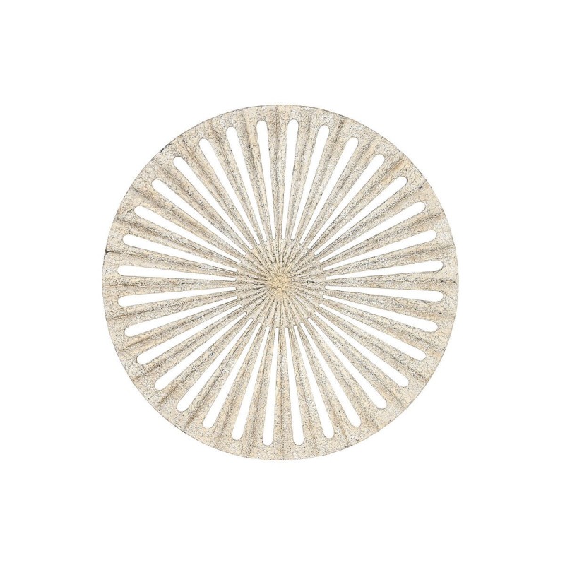 Decorazione da Parete Home ESPRIT Bianco Dorato Neoclassico 91 x 3 x 91 cm
