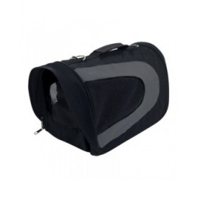 Trasportino Gloria Gloss Taglia M Pieghevole Nero black (46 x 26 x 27 cm)