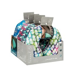 Mappamondo Home ESPRIT Azzurro Dorato Naturale Vintage 15 x 15 x 24 cm