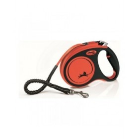 Guinzaglio per Cani Flexi XTREME 5 m Arancio Taglia M