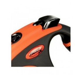 Guinzaglio per Cani Flexi XTREME 5 m Arancio Taglia M