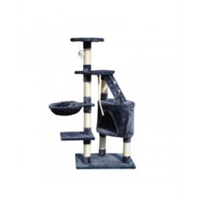 Albero tiragraffi per gatti Gloria Sinu Grigio 7,5 cm 55 x 40 x 120 cm