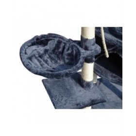 Albero tiragraffi per gatti Gloria Sinu Grigio 7,5 cm 55 x 40 x 120 cm