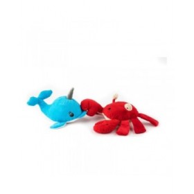 Peluche per cani Gloria Nuka 11 x 25 x 13 cm Narvalo Poliestere polipropilene