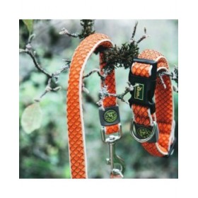 Collare per Cani Hunter Basic Filo Arancio Taglia S Orange (30-43 cm)