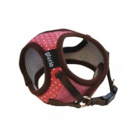 Imbracatura per Cani Gloria Punti 17-22 cm Rosa Taglia XS