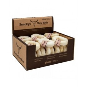 Snack per Cani Gloria Snackys Rawhide 8-9 cm Ciambella