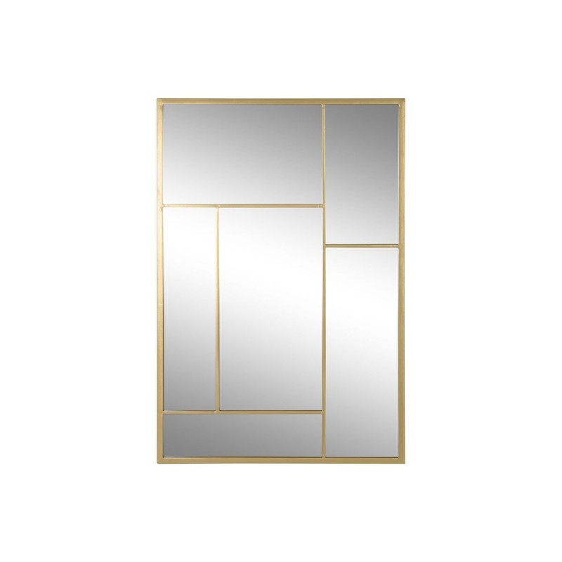 Specchio da parete Home ESPRIT Dorato 60 x 2 x 90 cm