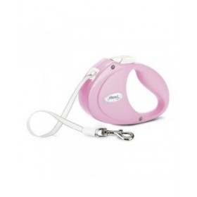 Guinzaglio per Cani Flexi Puppy 2 m Rosa