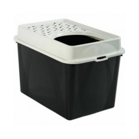 Lettiera per Gatti Rotho My Pet BERTY 57 x 40 x 33 cm Bianco/Nero