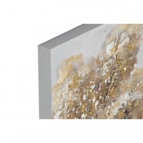 Quadro Home ESPRIT Dorato Tela Legno MDF Albero Tradizionale 30 x 3 x 90 cm (2 Unità)
