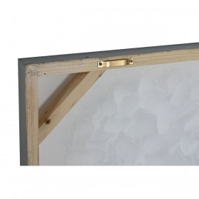 Quadro Home ESPRIT Dorato Tela Legno MDF Albero Tradizionale 80 x 3 x 80 cm (2 Unità)
