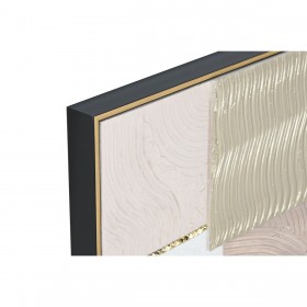Quadro Home ESPRIT Marrone Beige polistirene Tela Moderno Città 152 x 5 x 52 cm (2 Unità)
